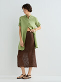 MAISON DAVID DRESS светло-зеленый