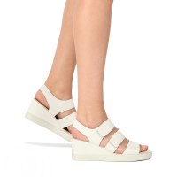 ecco shape wedge plateau sandal