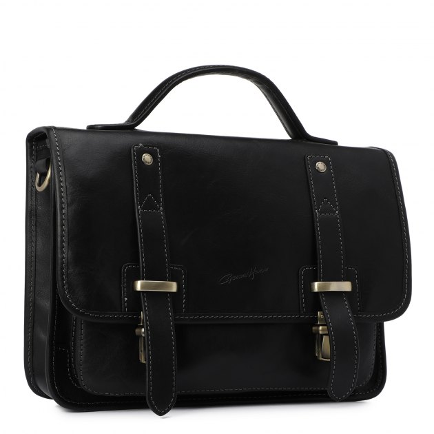 Мужской портфель GERARD HENON, Артикул 5348, черный | 1194968. Ракурс 2