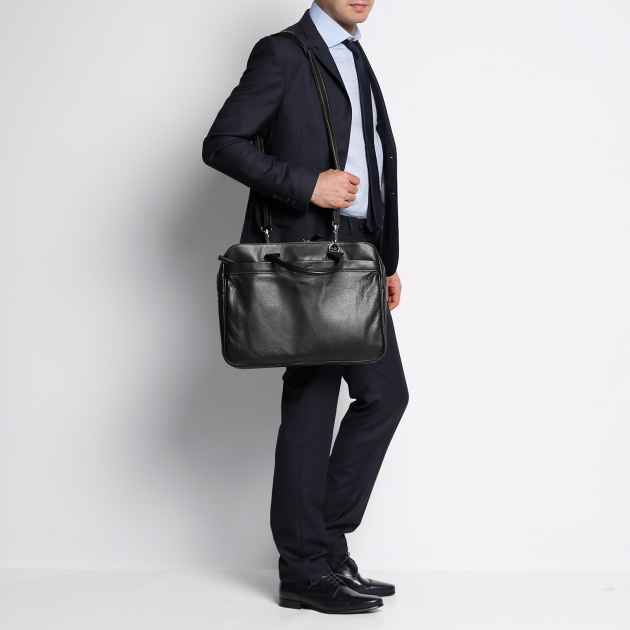 Мужская сумка для ноутбука GERARD HENON, Артикул RU4369, черный | 1364404. Ракурс 6