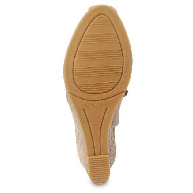 Босоножки LA MAISON DE L'ESPADRILLE, Артикул RV299LUXPIEL, розово-бежевый | 1479410. Ракурс 6