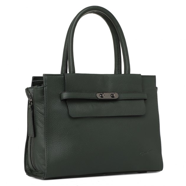 Женский тоут GERARD HENON, Артикул RU11734, темно-зеленый | 1624520. Ракурс 2