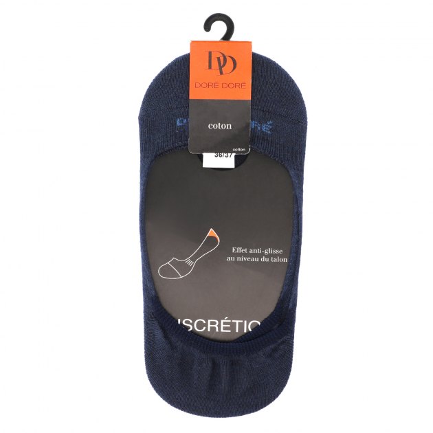 Женские подследники DORE-DORE, Артикул 137011, темно-синий | 1649764. Ракурс 2