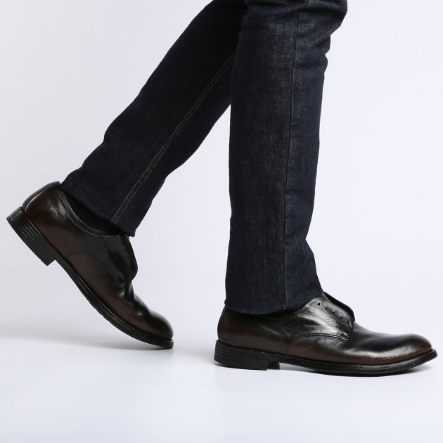 Мужские дерби OFFICINE CREATIVE, Артикул MAVIC/010, темно-коричневый | 1677923. Ракурс 8