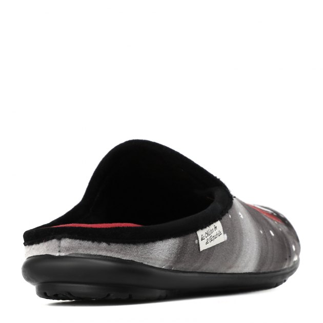 Женская домашняя обувь LA MAISON DE L'ESPADRILLE, Артикул RV9038, темно-серый | 1705122. Ракурс 3