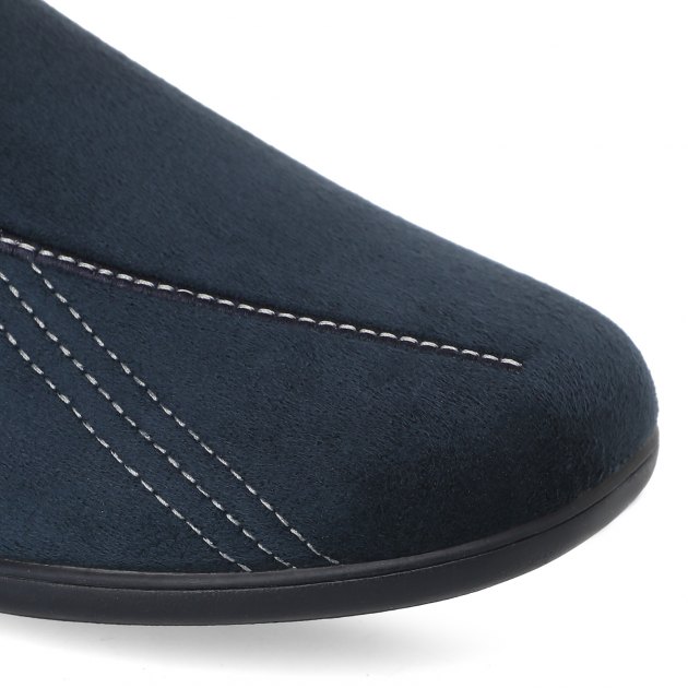 Мужская домашняя обувь LA MAISON DE L'ESPADRILLE, Артикул RV6724, темно-синий | 1705266. Ракурс 5