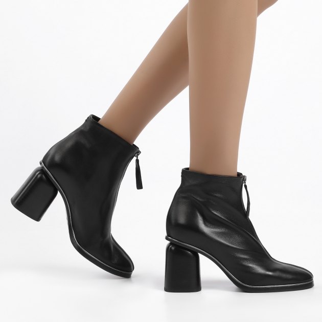 Ботильоны HALMANERA, Артикул MUMMY 09, черный | 1736531. Ракурс 8