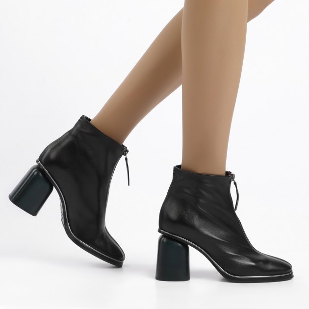 Ботильоны HALMANERA, Артикул MUMMY 09, черный | 1736562. Ракурс 8