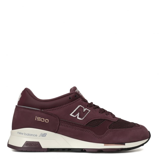 Женские кроссовки NEW BALANCE 1500 Made in UK, Артикул W1500, бордовый | 1757951. Ракурс 2