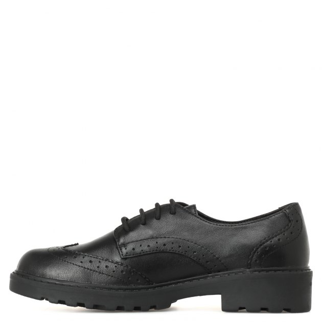 Детские полуботинки GEOX J CASEY GIRL, Артикул J6420N, черный | 1767080. Ракурс 4