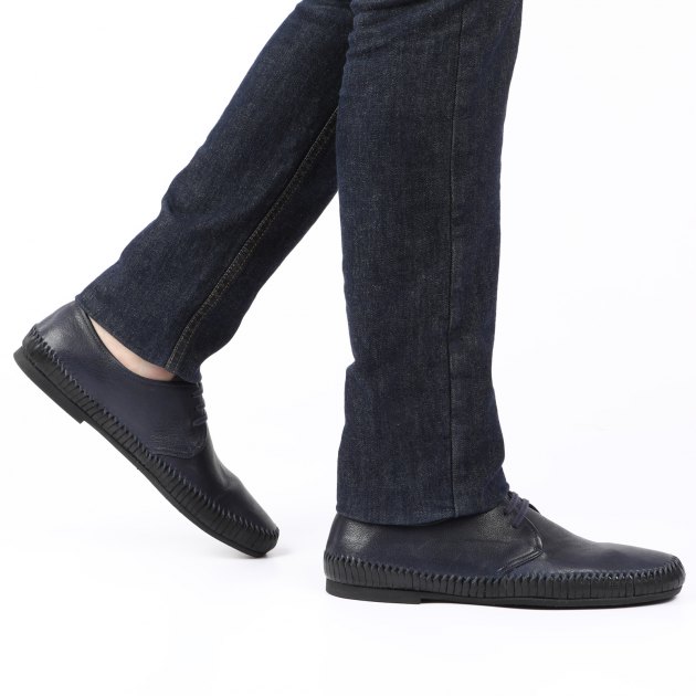 Мужские дерби OFFICINE CREATIVE, Артикул MAURICE CAOU/001, темно-синий | 1770352. Ракурс 8