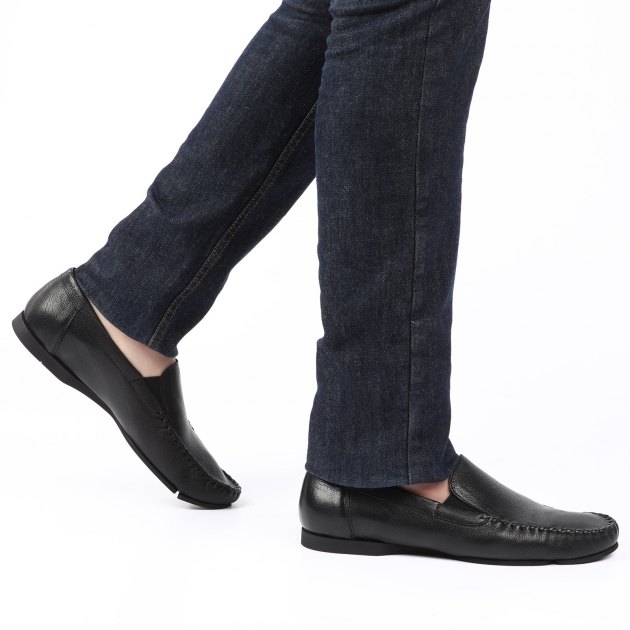 Мужские мокасины OFFICINE CREATIVE, Артикул NEWINDI/002, черный | 1770431. Ракурс 8