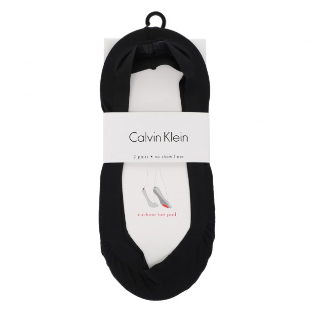 Женские подследники 2 шт. CALVIN KLEIN CALVIN KLEIN, Артикул ECC546, черный | 1775997. Ракурс 2
