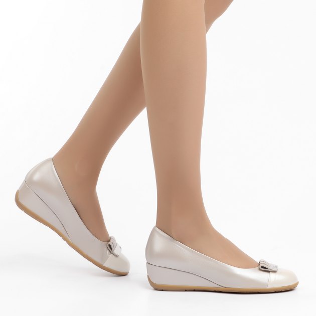 Женские туфли GIOVANNI FABIANI, Артикул G4884, бежево-серый | 1781070. Ракурс 8