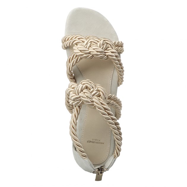 Женские сандалии MAISON ERNEST, Артикул SYBILLE, светло-бежевый | 1789306. Ракурс 6