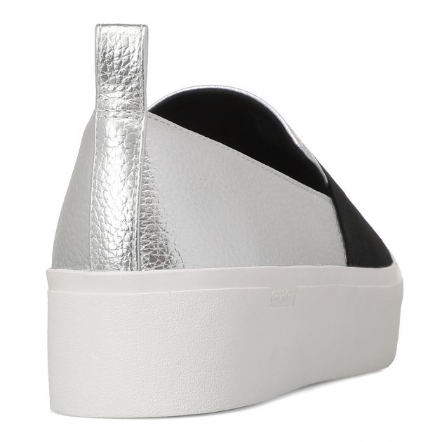 Женские слипоны CALVIN KLEIN, Артикул JACINTA, серебряный | 1803888. Ракурс 3