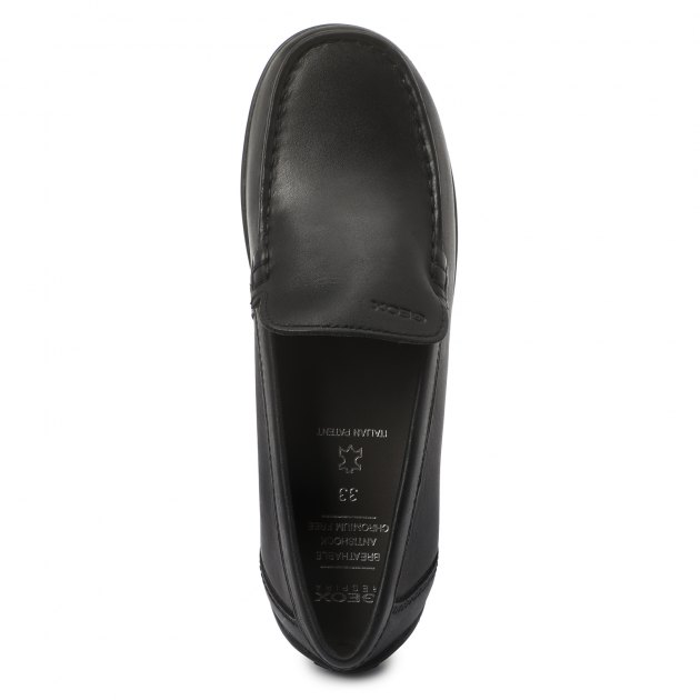 Детские мокасины GEOX J NEW FAST BOY B, Артикул J746CB, черный | 1860408. Ракурс 6