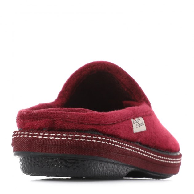 Женская домашняя обувь LA MAISON DE L'ESPADRILLE, Артикул RV6815, бордовый | 1898922. Ракурс 3