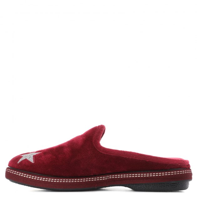 Женская домашняя обувь LA MAISON DE L'ESPADRILLE, Артикул RV6815, бордовый | 1898922. Ракурс 4