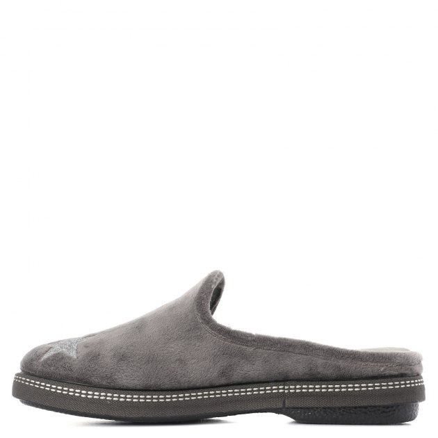 Женская домашняя обувь LA MAISON DE L'ESPADRILLE, Артикул RV6815, серый | 1899007. Ракурс 4