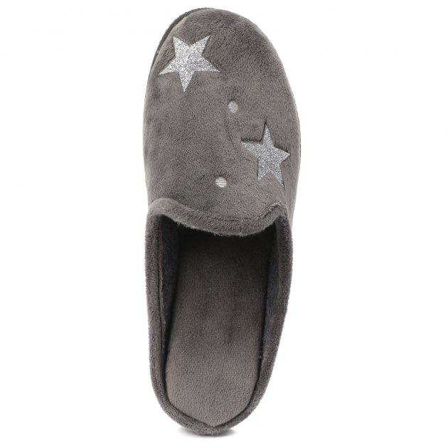 Женская домашняя обувь LA MAISON DE L'ESPADRILLE, Артикул RV6815, серый | 1899007. Ракурс 6