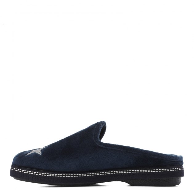 Женская домашняя обувь LA MAISON DE L'ESPADRILLE, Артикул RV6815, темно-синий | 1899015. Ракурс 4