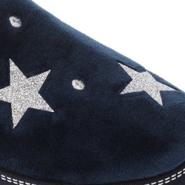 Женская домашняя обувь LA MAISON DE L'ESPADRILLE, Артикул RV6815, темно-синий | 1899015. Ракурс 5