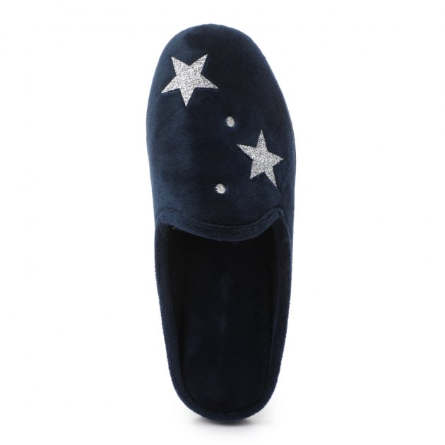 Женская домашняя обувь LA MAISON DE L'ESPADRILLE, Артикул RV6815, темно-синий | 1899015. Ракурс 6