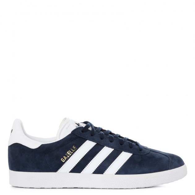Мужские кеды ADIDAS GAZELLE, Артикул GAZELLE, темно-синий | 2039425. Ракурс 2
