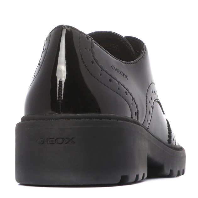 Детские полуботинки дерби GEOX CASEY G., Артикул J6420N, черный | 2090219. Ракурс 3