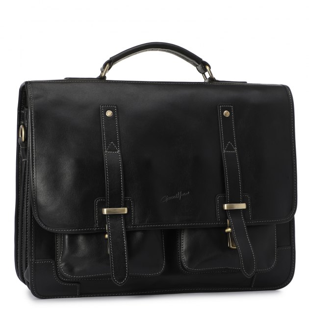 Мужской портфель GERARD HENON, Артикул 5328, черный | 2097034. Ракурс 2
