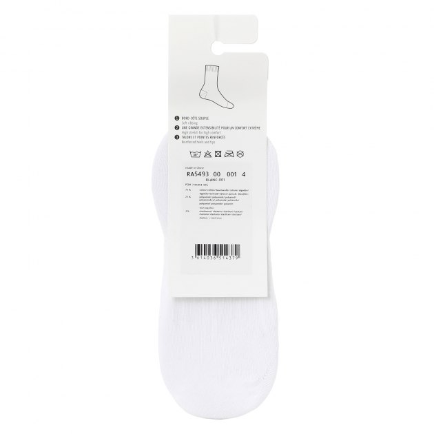 Женские подследники LACOSTE, Артикул RA5493-00, белый | 2122089. Ракурс 3