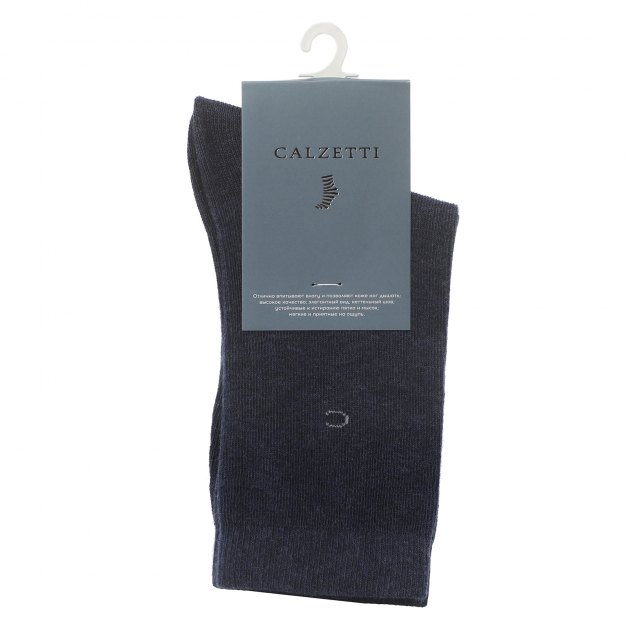 Женские носки CALZETTI, Артикул Ж1-13003-1, серовато-синий | 2212981. Ракурс 2