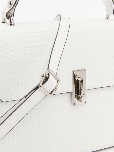 Женская сумка с ручкой DIVA`S BAG CAELLA, Артикул M9030, белый | 2234201. Ракурс 4 Женская сумка с ручкой DIVA`S BAG CAELLA, Артикул M9030, белый | 2234201. Ракурс 4