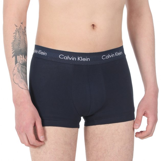Мужские трусы 3 шт. CALVIN KLEIN 3P LOW RISE TRUNK, Артикул 0000U2664G, мультицвет | 2283834. Ракурс 8 Мужские трусы 3 шт. CALVIN KLEIN 3P LOW RISE TRUNK, Артикул 0000U2664G, мультицвет | 2283834. Ракурс 8