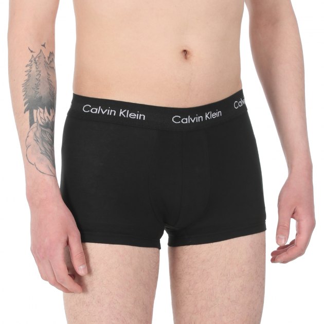 Мужские трусы 3 шт. CALVIN KLEIN 3P LOW RISE TRUNK, Артикул 0000U2664G, мультицвет | 2283834. Ракурс 3 Мужские трусы 3 шт. CALVIN KLEIN 3P LOW RISE TRUNK, Артикул 0000U2664G, мультицвет | 2283834. Ракурс 3