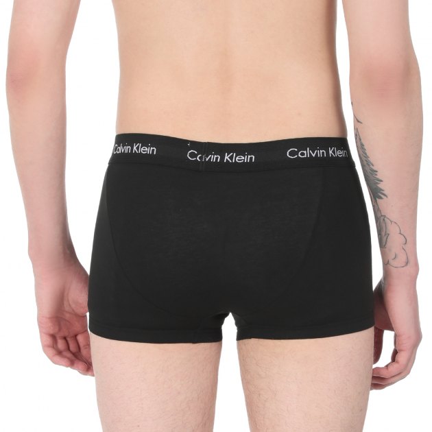 Мужские трусы 3 шт. CALVIN KLEIN 3P LOW RISE TRUNK, Артикул 0000U2664G, мультицвет | 2283834. Ракурс 4 Мужские трусы 3 шт. CALVIN KLEIN 3P LOW RISE TRUNK, Артикул 0000U2664G, мультицвет | 2283834. Ракурс 4