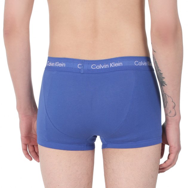 Мужские трусы 3 шт. CALVIN KLEIN 3P LOW RISE TRUNK, Артикул 0000U2664G, мультицвет | 2283834. Ракурс 6 Мужские трусы 3 шт. CALVIN KLEIN 3P LOW RISE TRUNK, Артикул 0000U2664G, мультицвет | 2283834. Ракурс 6