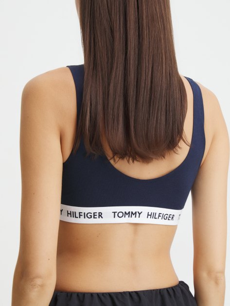 Женский топ TOMMY HILFIGER BRALETTE, Артикул UW0UW02225, темно-синий | 2293476. Ракурс 2 Женский топ TOMMY HILFIGER BRALETTE, Артикул UW0UW02225, темно-синий | 2293476. Ракурс 2