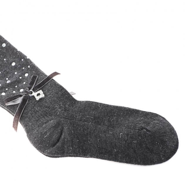 Детские колготки CALZETTI, Артикул ДК1-13030, темно-серый | 2337029. Ракурс 2