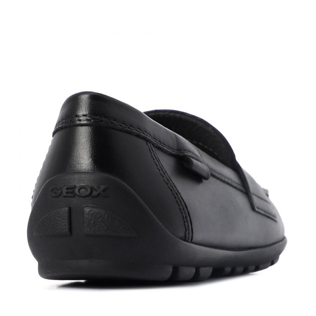 Детские мокасины GEOX J NEW FAST BOY, Артикул J746CA, черный | 2385243. Ракурс 2