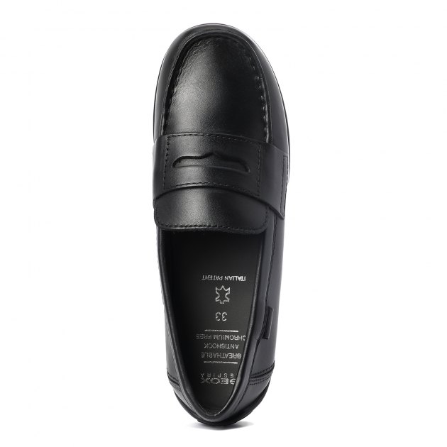 Детские мокасины GEOX J NEW FAST BOY, Артикул J746CA, черный | 2385243. Ракурс 5