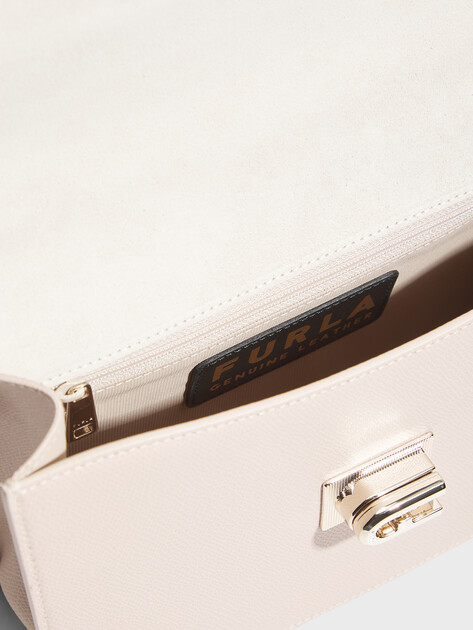 Женская сумка через плечо кросс-боди FURLA, Артикул FURLA 1927 S CROSSBODY, розовато-бежевый | 2394899. Ракурс 5