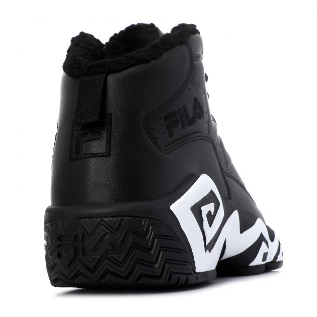 Мужские высокие кроссовки FILA MB FUR, Артикул MB FUR, черный | 2413789. Ракурс 2