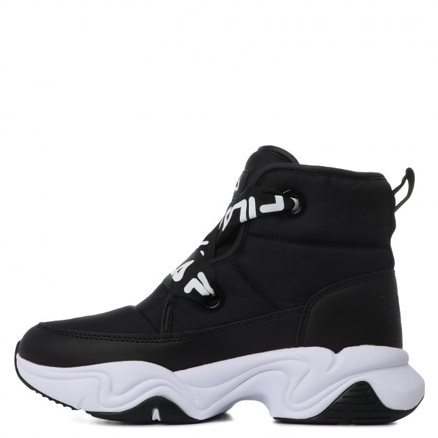 Женские высокие кроссовки FILA NEBULA PUFFY WNTR MID, Артикул NEBULA PUFFY WNTR MID, черный | 2414910. Ракурс 3