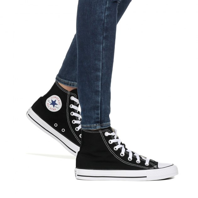 Высокие кеды CONVERSE Chuck Taylor All Star Core, Артикул M9160, черный | 2418061. Ракурс 8