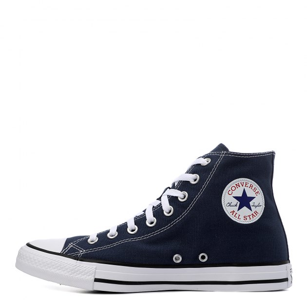 Женские высокие кеды из денима CONVERSE Chuck Taylor All Star Core, Артикул M9622, темно-синий | 2418222. Ракурс 3