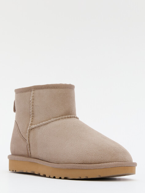 Женские угги UGG Classic Mini II, Артикул 1016222, серо-коричневый | 2420165. Ракурс 3 Женские угги UGG Classic Mini II, Артикул 1016222, серо-коричневый | 2420165. Ракурс 3
