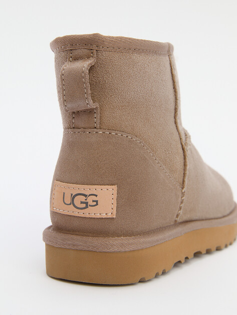 Женские угги UGG Classic Mini II, Артикул 1016222, серо-коричневый | 2420165. Ракурс 6 Женские угги UGG Classic Mini II, Артикул 1016222, серо-коричневый | 2420165. Ракурс 6