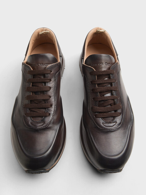 Мужские кроссовки OFFICINE CREATIVE, Артикул RACE LUX/001, шоколадный | 2427992. Ракурс 5